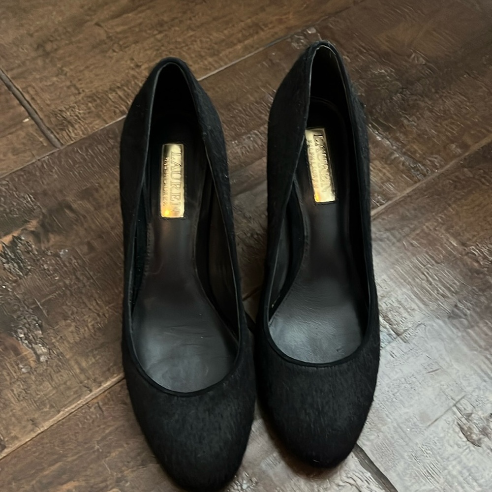 Lauren Ralph Lauren Black Heels, size 8